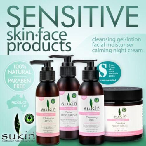 Sukin Sensitive Skin Facial Moisturizer 4.23 Ounces