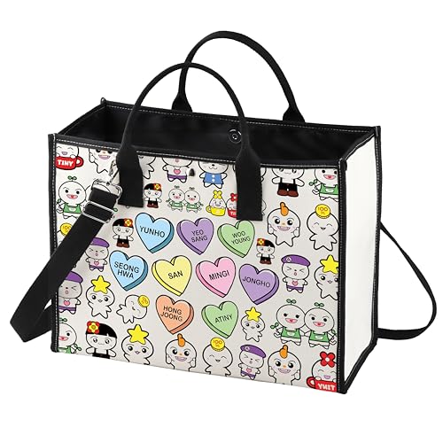 BWWKTOP Cosmetic Makeup Bag Group Fans Gift Members Travel Zipper Pouch Bag(YUNH MB BG)