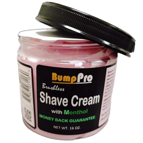 Brushless Shave Cream with Menthol