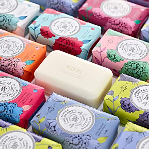 La Chatelaine Luxury French Bar Soap | Natural Shea Butter Formula (Lavender, 7 oz)