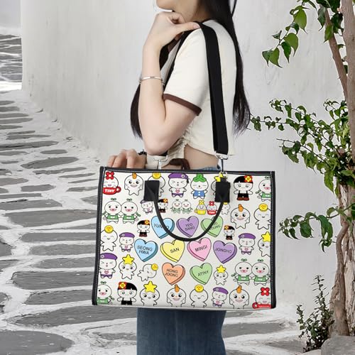 BWWKTOP Cosmetic Makeup Bag Group Fans Gift Members Travel Zipper Pouch Bag(YUNH MB BG)