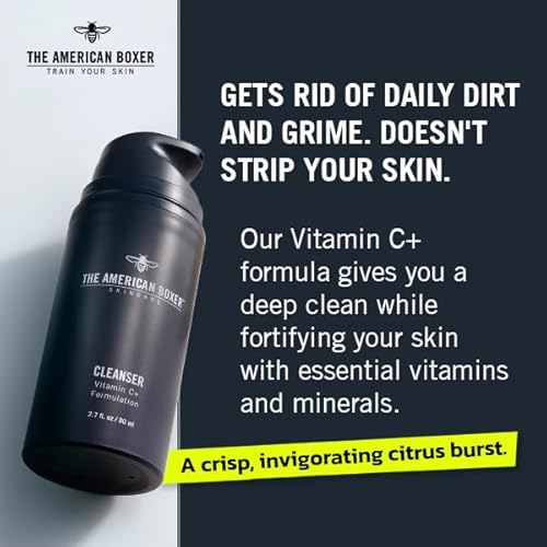 Daily Routine Skin Care Set for Men, Essential Mens Moisturizer & Face Wash, Designed for Combination Skin including Oily Skin, Dryness, Breakout Prone, Hydration & Deep Cleanse without Stripping Skin