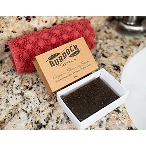 Organic Shaving Soap - All natural cure for razor burn and bumps