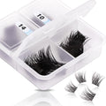 Lash Clusters,Eye Lash Clusters,DIY Lash Extensions Clusters,Individual Lashes,Eyelash Clusters,Lash Clusters D Curl For Home Use,96 Pcs 0.07D 10/12/14/16mm Mix (G09)