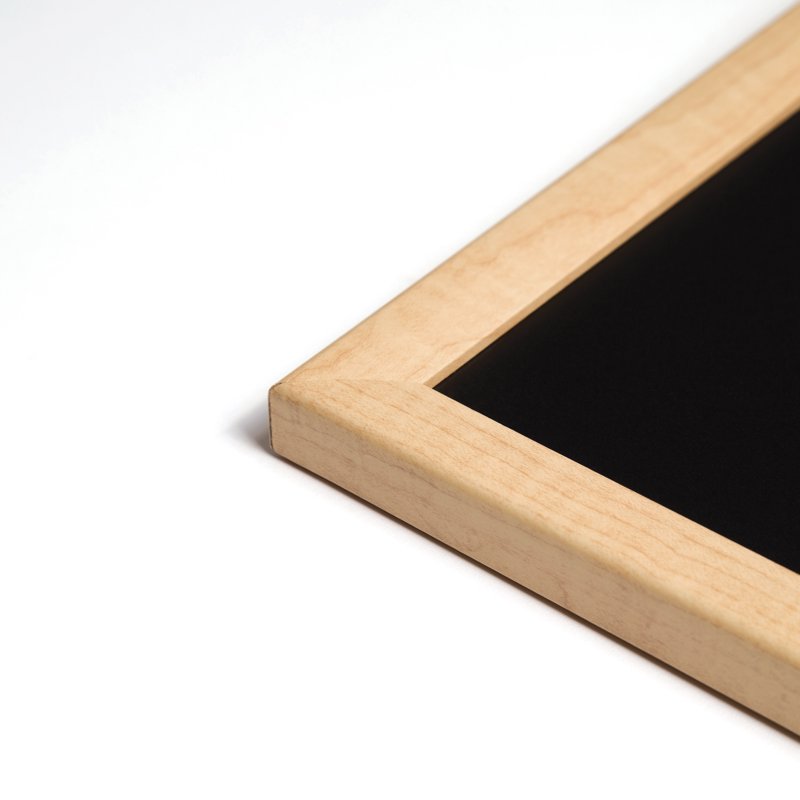 35x23 Inch Chalkboard with Birch MDF Frame - Office & Classroom Use