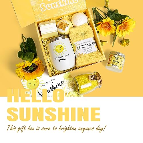 Birthday Gifts for Women, Unique Relaxing Spa Kit Gift Baskets for Women Self Care Gift Get Well Soon Christmas Gifts for Best Friends Sister Mom Her