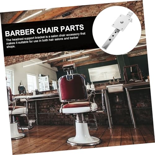 Salon Chair Headrest Bracket Replacement Durable Barber Chair Headrest Support Compatible with Salon Chair Accessories Easy Installation Barber Chair Parts
