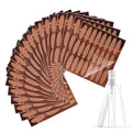 480 Pcs Breathable Double Eyelid Tape Invisible Eyelid Lifting Strips Glue-Free Face Eye Makeup Tape Natural Lace Lid Stickers with Tools - Pink Gold Base 20 Sheets L Size