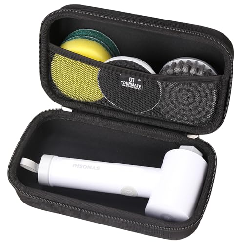 Hard Storage Case for SYNOSHI Electric Spin Scrubber - Travel Case for Cordless Waterproof Scrubber Dual Speed(Only Case)