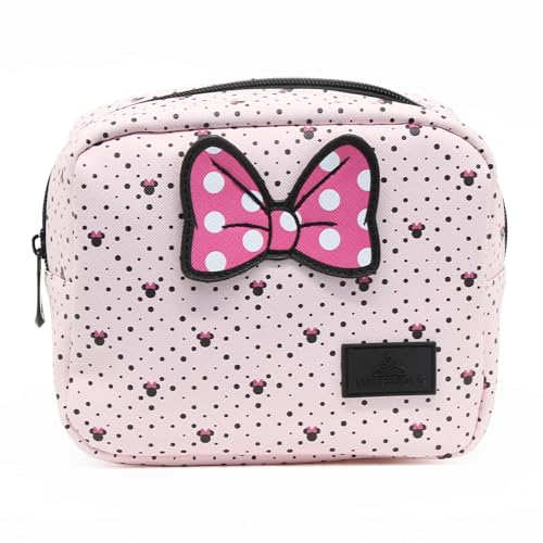 Aesthetic Bow Cherry Canvas Tote Bag Beach Tote Bag for Women with inner Pocket, Cute Bow Lovers Gift for Women Girls Bestie Sister Birthday Christmas Reusable Shopping Grocery Bags with Makeup Bags