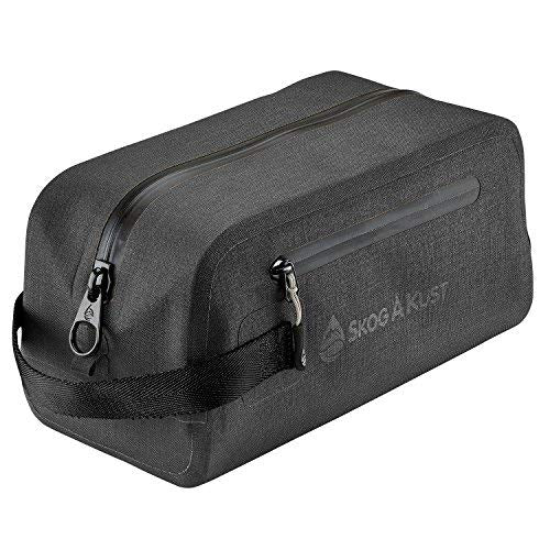 Skog ? Kust DoppS?k Waterproof & Leak-Proof Travel Toiletry Bag | Large, Black