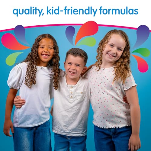 SoCozy 3 in 1 Kids Shampoo + Conditioner + Body Wash (16 Fl Oz) Gentle, Hydrating Hair & Body Cleanser with Keratin, Vitamin B5, & Kiwi Extract, Paraben & Sulfate-Free