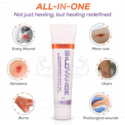 MedVance CuraVance SiloVance Gel - White, 1 Fl Oz (Pack of 1)