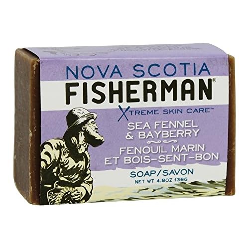 NOVA SCOTIA FISHERMAN Sea Fennel And Bayberry Soap, 136 GR