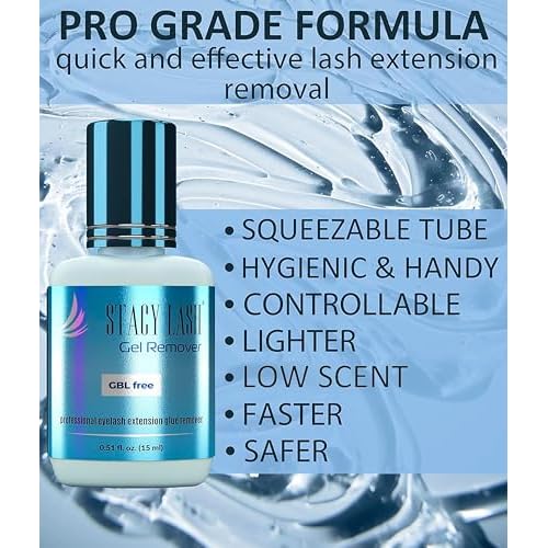 Super Bonder 15ml & Lash Remover for Eyelash Extensions 15ml / Lash Bonder for Eyelash Extensions/Locks Eyelash Glue Fumes / 60 Sec Dissolution Lash Glue Remover/Lash Extension Supplies