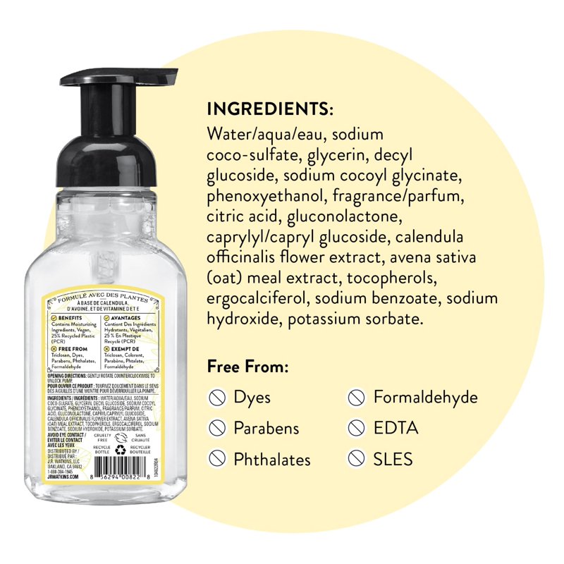 Foaming Hand Soap Lemon Citrus Scent 9 fl oz - 2 Pack