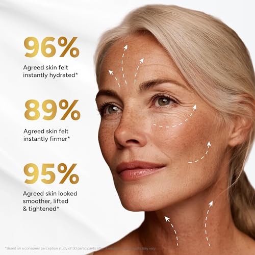 Retinol Cream for Face with Collagen Peptides - Anti Aging Wrinkle Cream for Women and Men - Day-Night Facial Moisturizer with Hyaluronic Acid - Tightening and Skin Firming - Neck & D?collet?