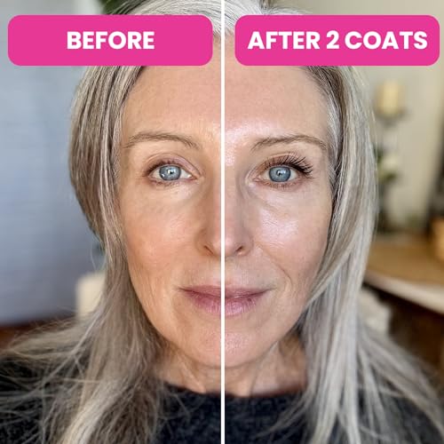 Prime Prometics PrimeLash Mascara for Older Women ? Volumizing, Incredible Length in 2 Coats ? Long-Stay, Zero Clumps, Hypoallergenic (Black)