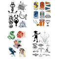 Cinereplicas Harry Potter - Temporary Tattoos (35 tattoos) - Official License