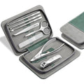 Manicure Kit for Women, Stainless Steel Nail Kit with PU Leather Case, Precision Pedicure Tools for Feet