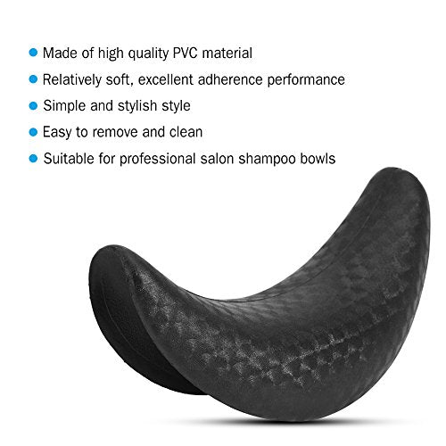 Neck Pillow Shampoo Bowl, 7.09 x 3.54 x 3.54inch Shampoo Bowl Neck Rest Gel Home Salon Spa Hair Beauty Washing Sink Tub Tray Pillow Cushion Gel Basin Accessory