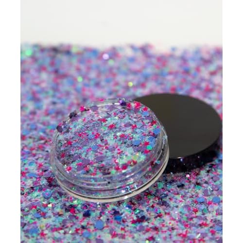 Unicorn Strobe Chunky Glitter // Karizma Beauty for Face and Body Festival Sparkles 10g