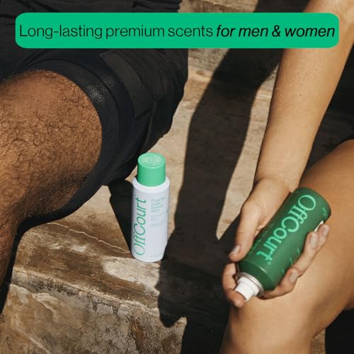 OffCourt - Performance Body Spray and Exfoliating Soap in Fresh Citron + Driftwood Scent