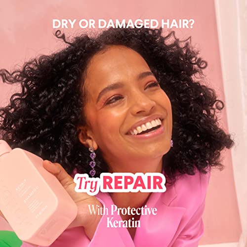 MONDAY HAIRCARE Repair Shampoo, 12oz, For Dry to Damaged Hair | With Keratin | Contains Coconut Oil | Pack of 2