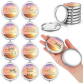 RattanView 18 Pcs Christian Gifts for Women Bible Verse Compact Mirrors Religious Gifts Inspirational Pocket Mirror for Mother Women Friends