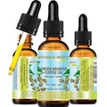 Botanical Beauty GREEN ARABICA COFFEE OIL Brazilian 100% Pure Virgin Unrefined for Face, Skin, Hair, Lip, Nails. Anti - Aging Face Oil (0.33 Fl Oz)