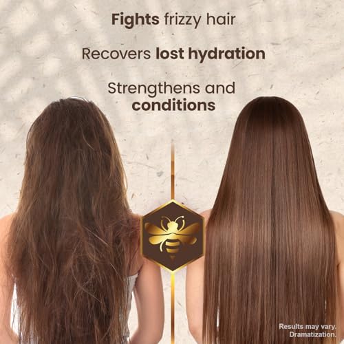 Tio Nacho Ultra-Moisturizing Frizz Control Hair Treatment with Organic Coconut Oil and Royal Jelly, Deep Hydration and Nourishment for Dry or Damaged Hair, Coconut Oil Treatment for Women, 7 oz-3 pack