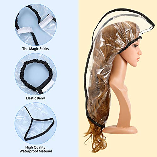 Blulu Hair Funnel for Washing - 3 Piece Shampoo Rinse Tool for Upright Position - Elderly Home Use and Salon