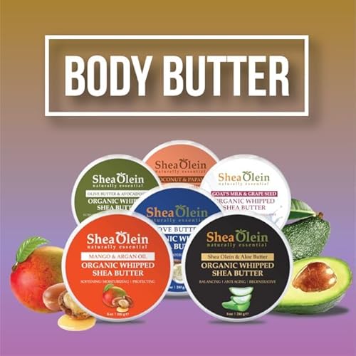Shea Olein Luxury Body Butter (Lemongrass & Tea Tree Luxury Body Butter (12oz))