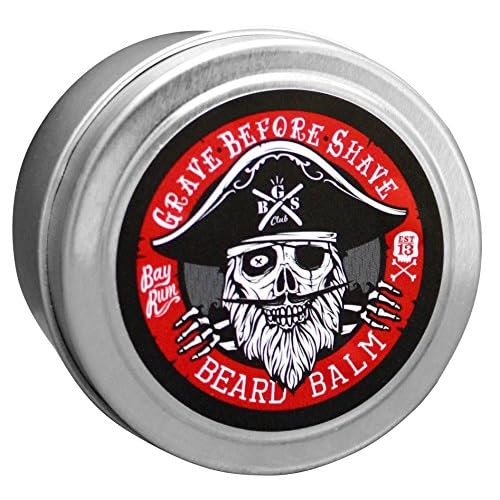 Grave Before Shave Top Shelf Bourbon & Bay Rum Beard Balm Dual Pack