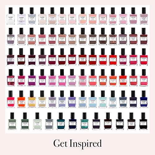 Nailberry Shine & Breathe Oxygenated Top Coat | High Gloss Nail Polish Top Coat | Boosts the Vibrancy, Shine & Staying Power of Nail Polish | Vegan | Certified Halal and Cruelty Free | 12-Free | 15 ml