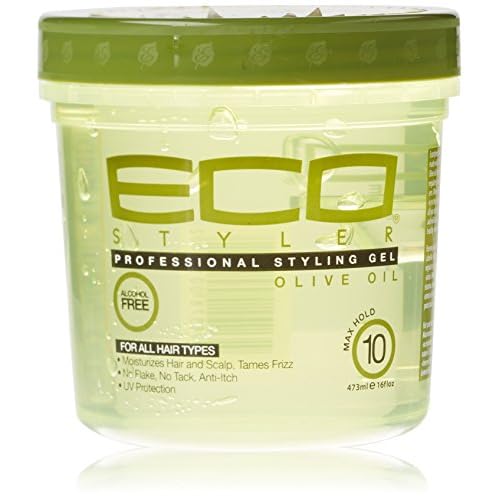 ECO Professional Styling Gel Olive Oil, 16 Ounce