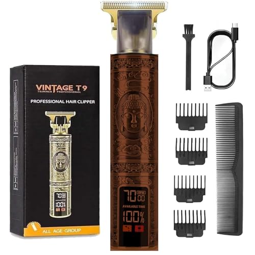 Beard Cordless Trimmer for Men (Warm Gray)