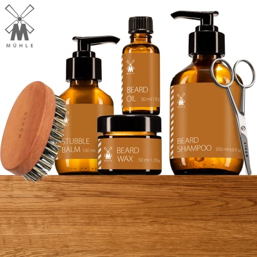 M?HLE Beard Oil, 30ml | Fresh Bergamot & Cedarwood Fragrance | Natural Beard Care Conditioner & Moisturizer | Perfect for Everyday Use | Luxury Beard Oil for Men