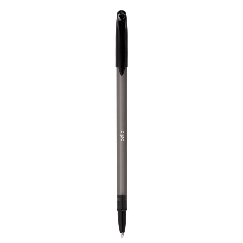 Ballpoint Pens Black Pack of 10 - Reliable Office Writing Instruments