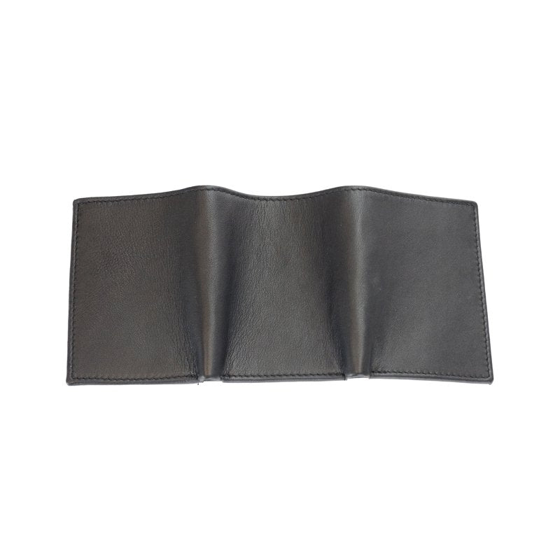 Genuine Leather RFID Blocking Tri-Fold Wallet for Men with Gift Box