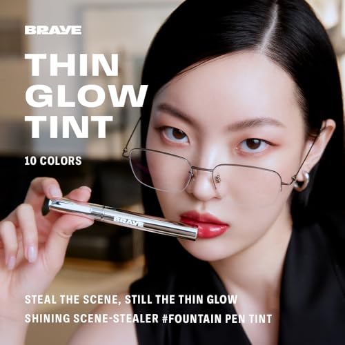 BRAYE Thin Glow Tint | Effortless Pen Tint | Hydrating Water-Grip Shine | Vegan & Cruelty-Free | Long-Lasting Buildable Color l 05 RENOWN