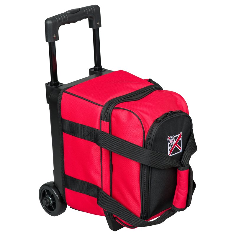 Hybrid Single Bowling Ball Roller Bag - Red (KR Strikeforce) Variation: Red