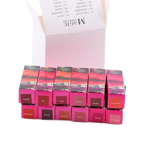 Funny Lipstick Gag Gift for Women ? Naughty White Elephant & Secret Santa Stocking Stuffer ? Hilarious Novelty for Birthdays, Valentine¡¯s Day, & Christmas (Red Velvet, Standard)