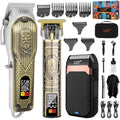 Mini Electric Shaver for Men, Portable Magnetic Dual-Head Rotary Pocket Electric Razor for Face, IPX7 Waterproof Wet & Dry, USB-C Rechargeable for Home, Car, Travel, K8,Black