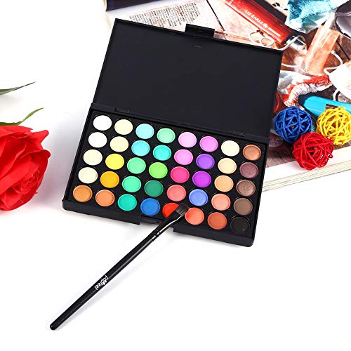 20 Colors Professional Matte Eyeshadow Palette - Eye Shadow Powder and Cream Cosmetic (#2)