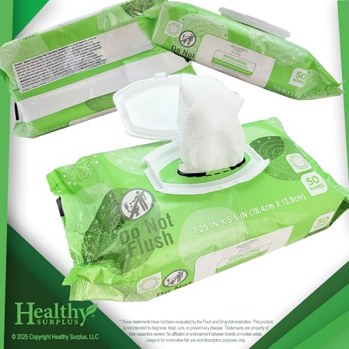 Equate Exfoliating Wet Cleansing Towelettes - Wipes and Vital Volumes Tips Card
