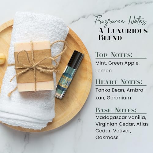 Very Eros Men Cologne Body Oil, Travel Size - Long Lasting Fragrance, Inspired By Eros Men