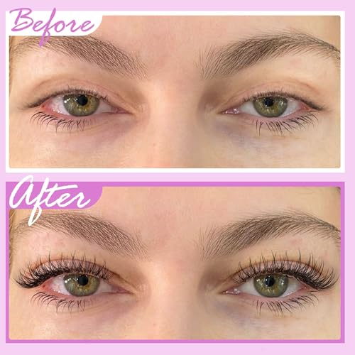 Geeneiya Clear Band Lash Clusters Kit with White Glue Natural Eyelash Clusters Kit 8-16MM Wispy Lash Extension Kit D Curl Individual Eyelash Extensions with Invisible Lash Bond and Seal for Beginners