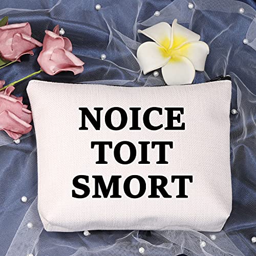 LEVLO Funny Brooklyn Nine Lovers Gifts Noice Toit Smort Makeup Bags Jake Brooklyn Gifts (Noice Toit Smort)