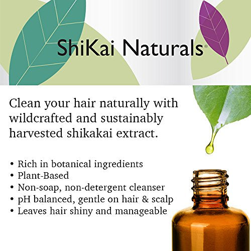 ShiKai - Color Care Shampoo, Plant-Based, Non-Soap, Non-Detergent, Revitalizes and Protects Color-Treated Hair (12 Ounces, Pack of 3)